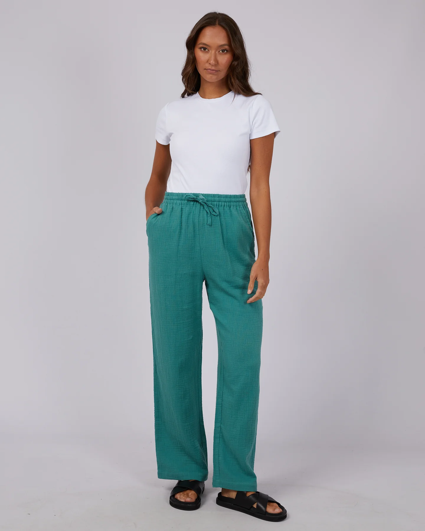 SILENT THEORY Mahlia Pant Green Label A