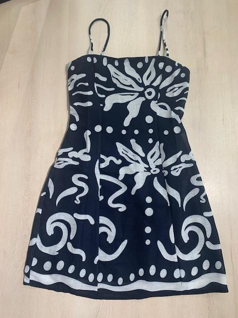INDIKAH The Cybele Dress Black White